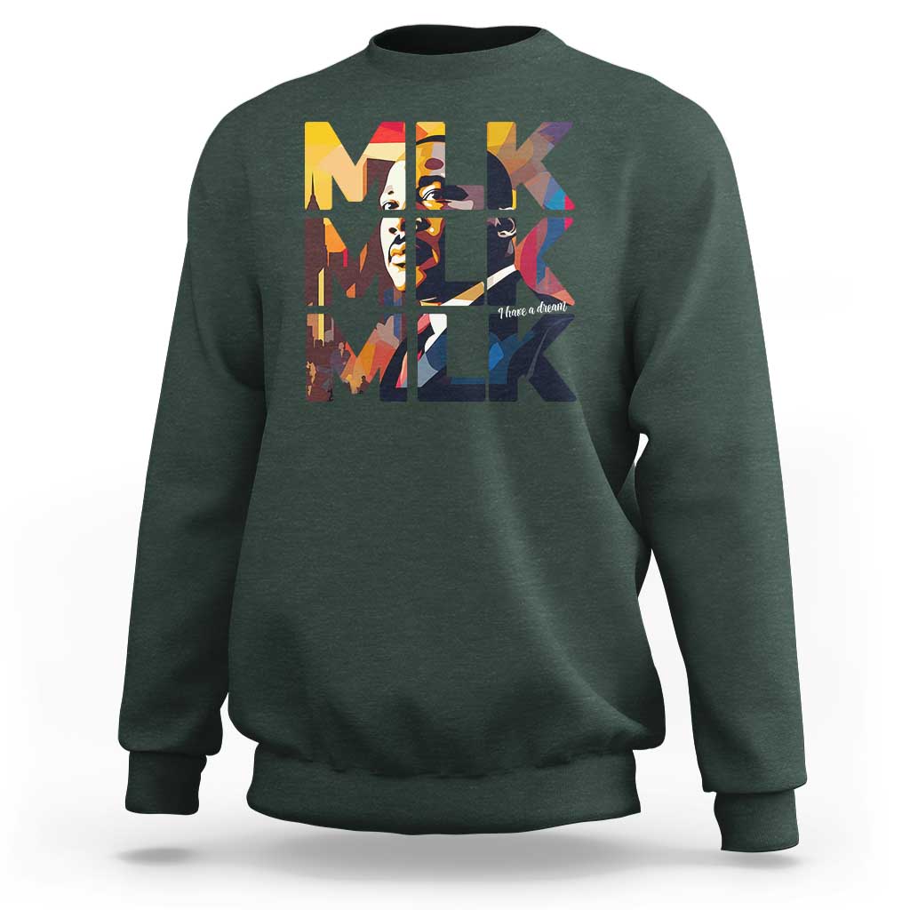 Martin Luther King Jr. Sweatshirt Black History Month MLK I Have A Dream
