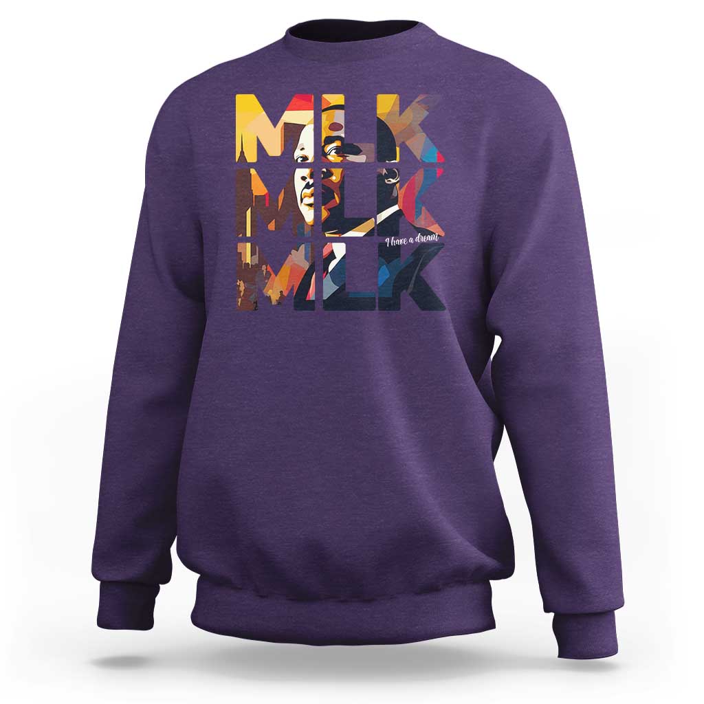 Martin Luther King Jr. Sweatshirt Black History Month MLK I Have A Dream