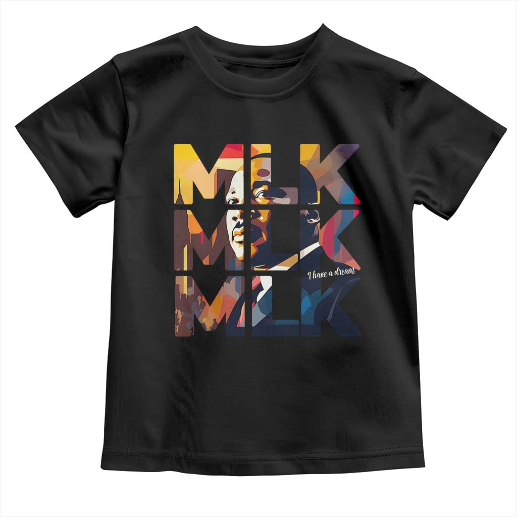 Martin Luther King Jr. Toddler T Shirt Black History Month I Have A Dream