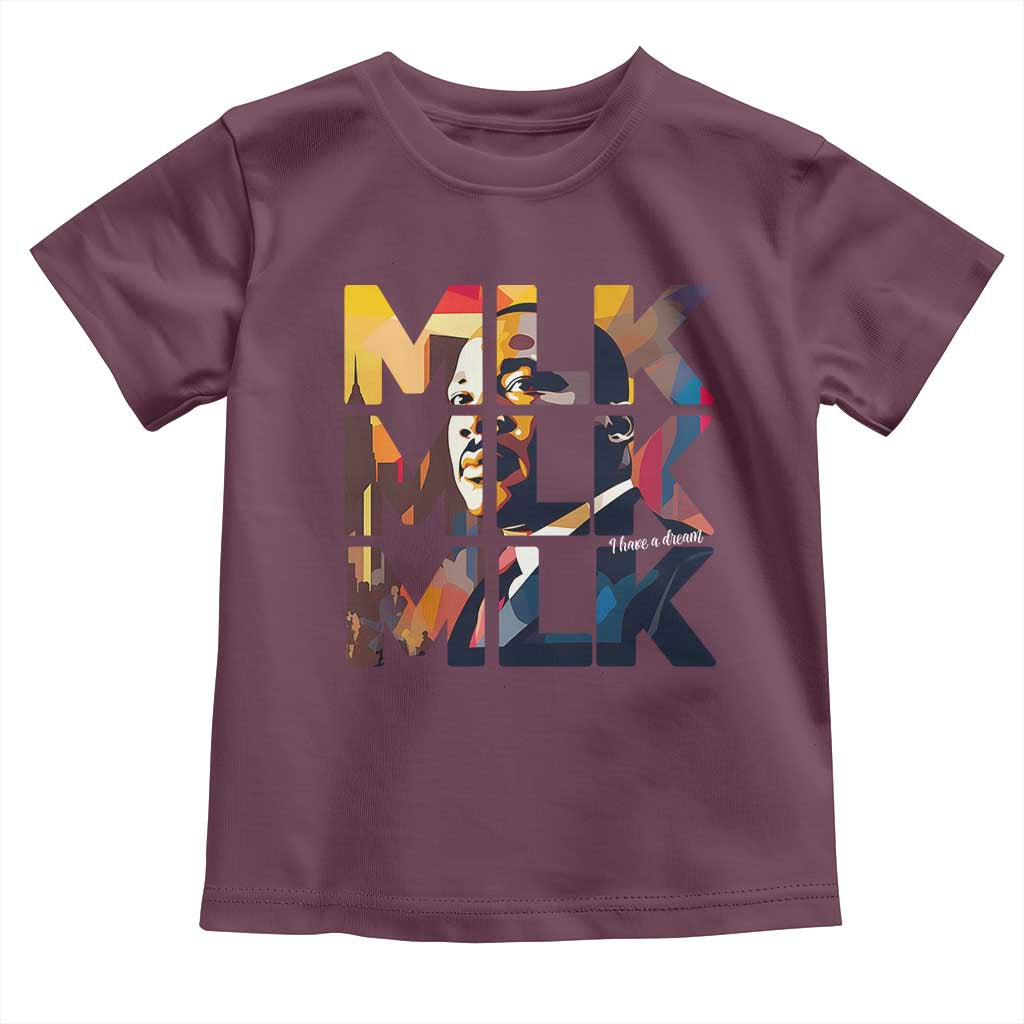 Martin Luther King Jr. Toddler T Shirt Black History Month I Have A Dream
