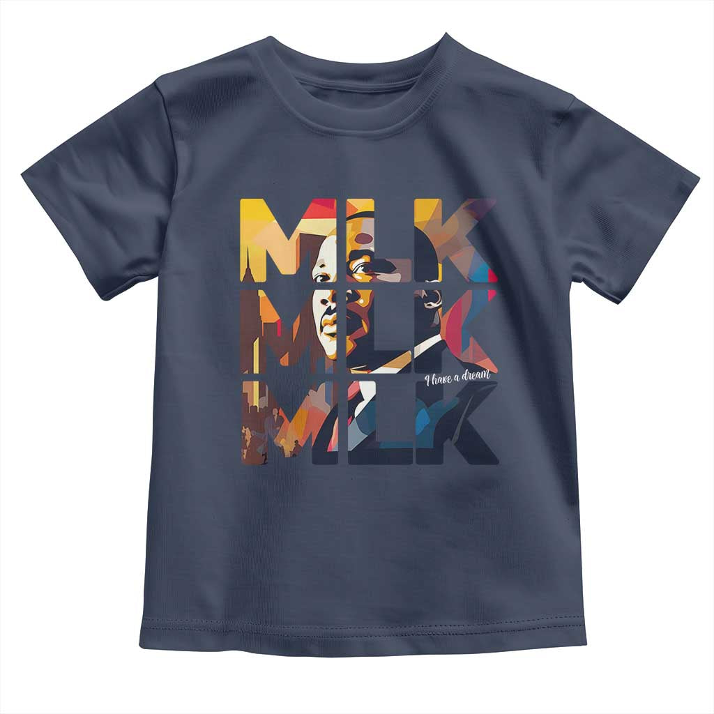 Martin Luther King Jr. Toddler T Shirt Black History Month I Have A Dream