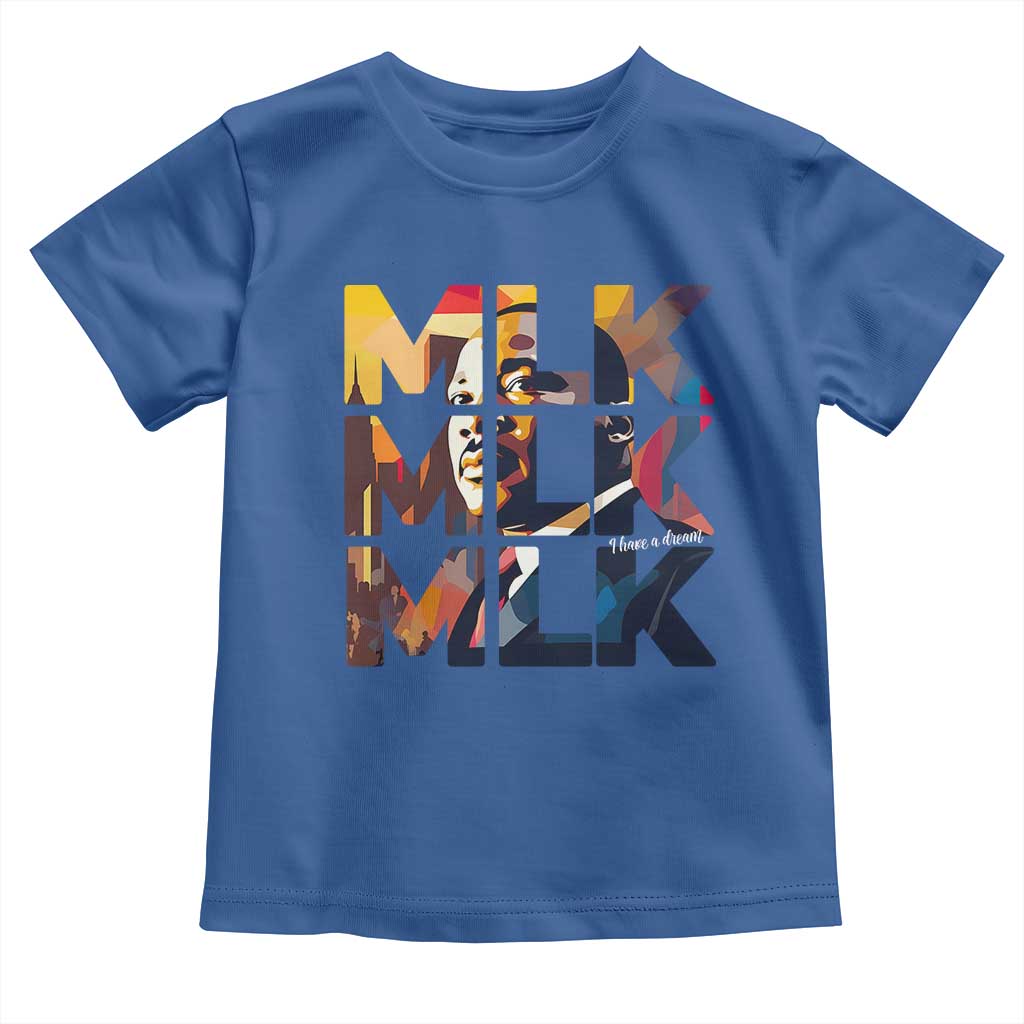 Martin Luther King Jr. Toddler T Shirt Black History Month I Have A Dream