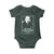 Martin Luther King Baby Onesie The Time Is Always Right MLK Day Black History Month