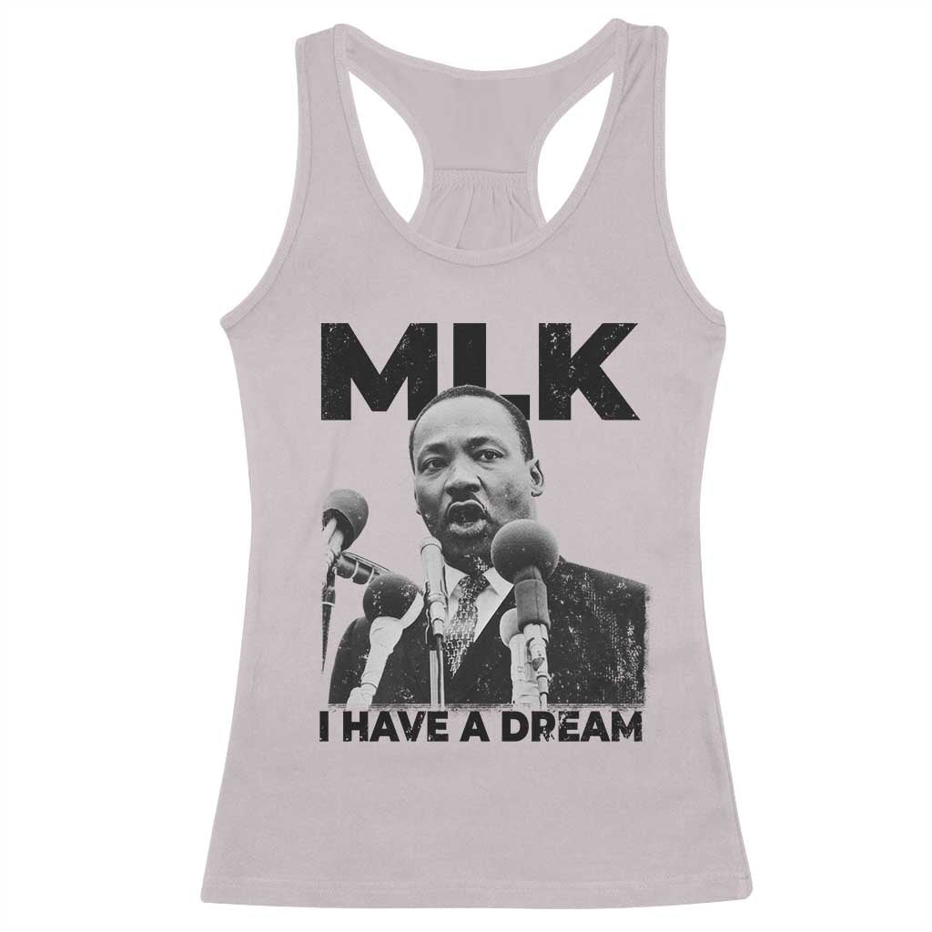 Martin Luther King Racerback Tank Top I Have A Dream MLK Black History Month