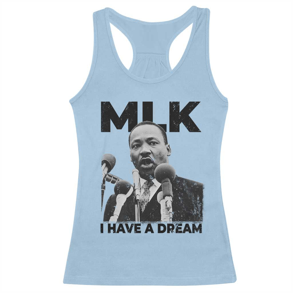 Martin Luther King Racerback Tank Top I Have A Dream MLK Black History Month