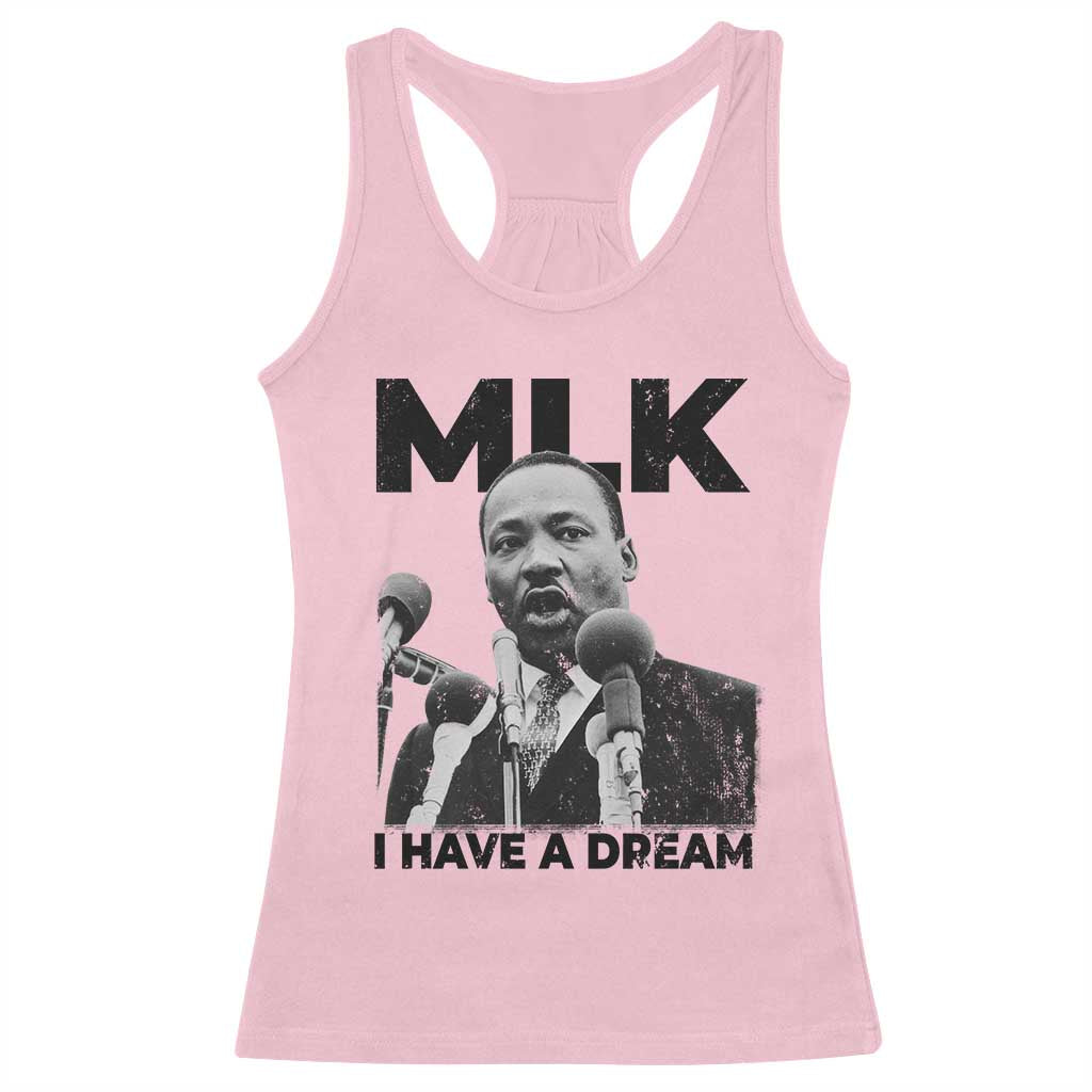 Martin Luther King Racerback Tank Top I Have A Dream MLK Black History Month