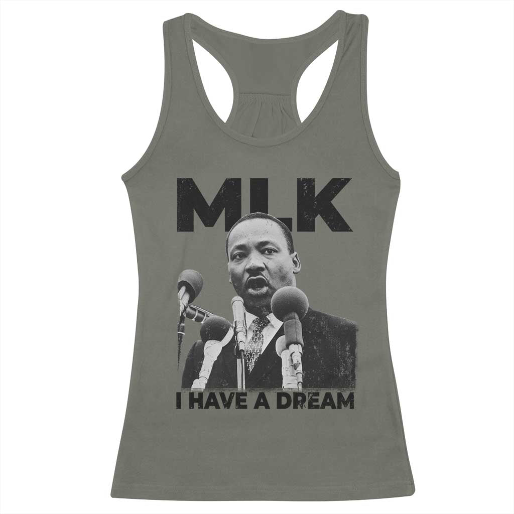 Martin Luther King Racerback Tank Top I Have A Dream MLK Black History Month