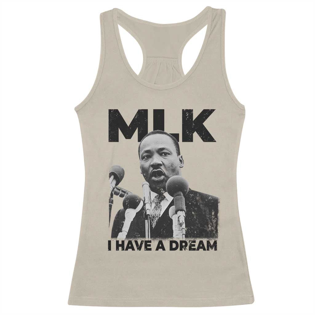 Martin Luther King Racerback Tank Top I Have A Dream MLK Black History Month