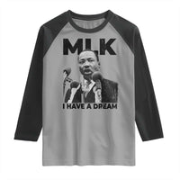 Martin Luther King Raglan Shirt I Have A Dream MLK Black History Month