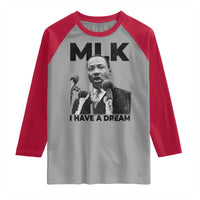 Martin Luther King Raglan Shirt I Have A Dream MLK Black History Month