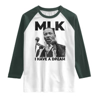 Martin Luther King Raglan Shirt I Have A Dream MLK Black History Month