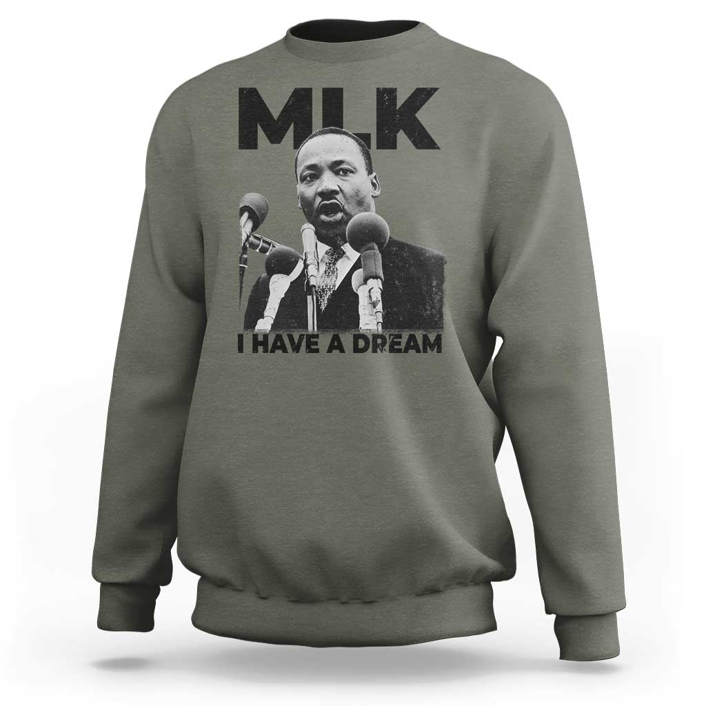 Martin Luther King Sweatshirt I Have A Dream MLK Black History Month