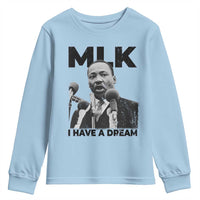 Martin Luther King Youth Sweatshirt I Have A Dream MLK Black History Month