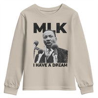 Martin Luther King Youth Sweatshirt I Have A Dream MLK Black History Month