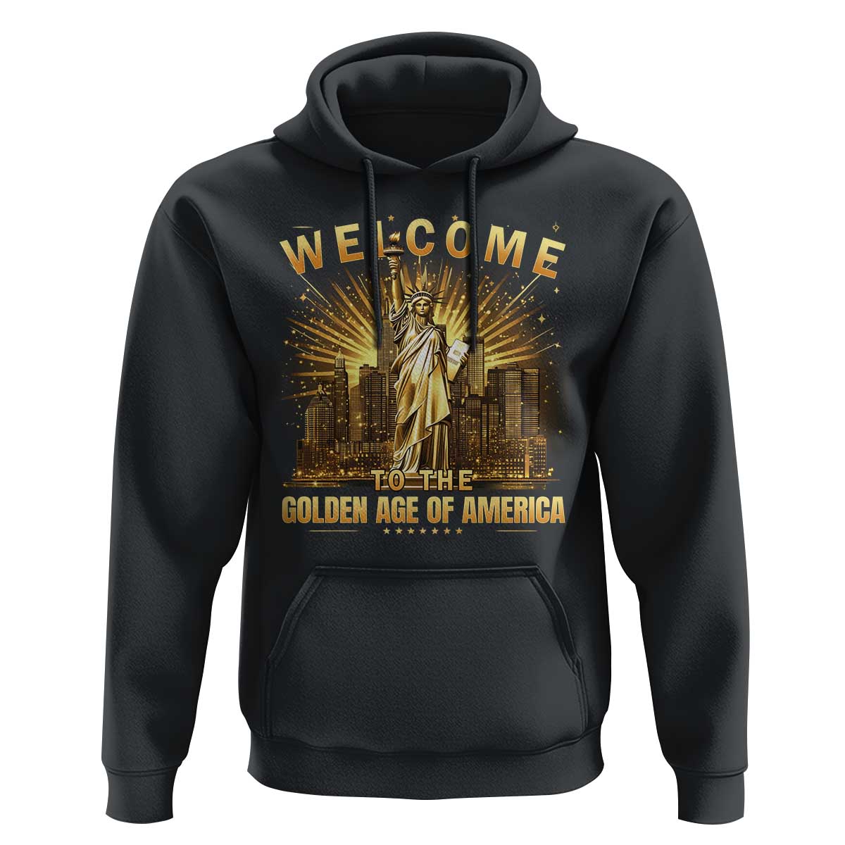 America's Golden Age Statue Of Liberty Hoodie