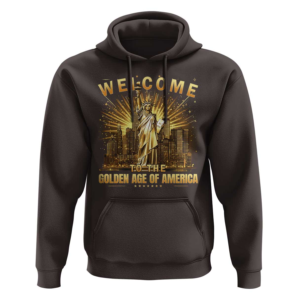 America's Golden Age Statue Of Liberty Hoodie