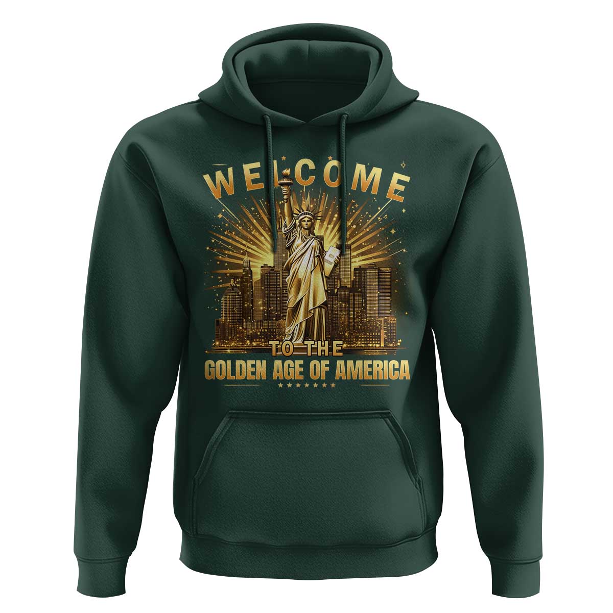 America's Golden Age Statue Of Liberty Hoodie