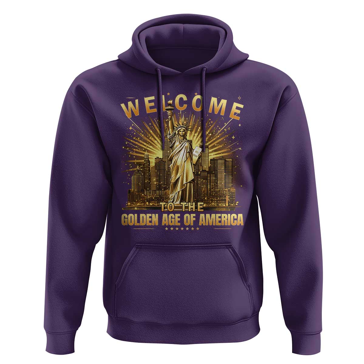 America's Golden Age Statue Of Liberty Hoodie