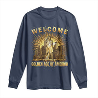America's Golden Age Statue Of Liberty Long Sleeve Shirt