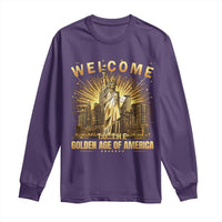 America's Golden Age Statue Of Liberty Long Sleeve Shirt
