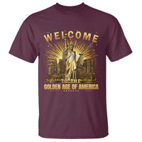 America's Golden Age Statue Of Liberty T Shirt