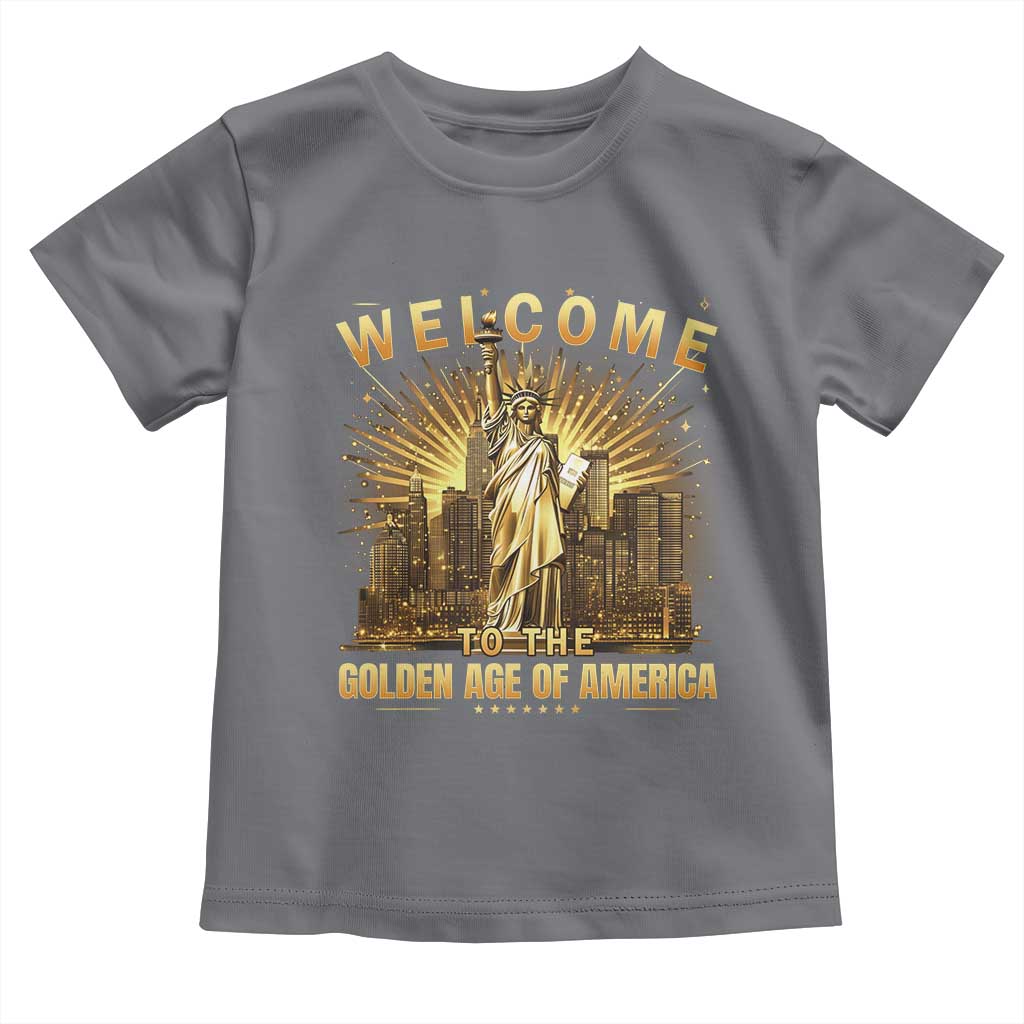 America's Golden Age Statue Of Liberty Toddler T Shirt