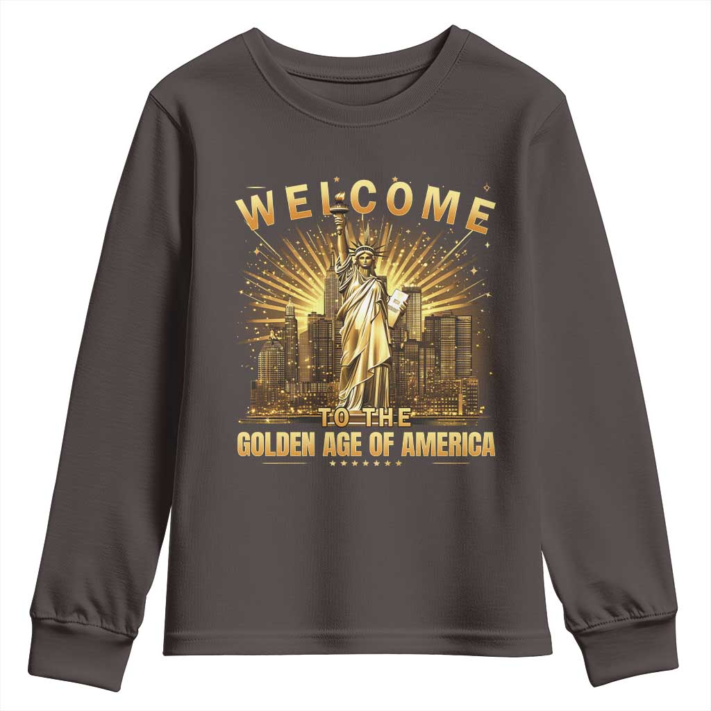 America's Golden Age Statue Of Liberty Youth Sweatshirt