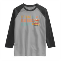 Retro Dog Book Lovers Raglan Shirt Bookish Dog Mom Gift