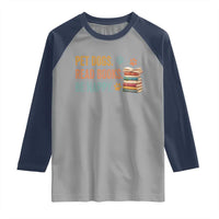 Retro Dog Book Lovers Raglan Shirt Bookish Dog Mom Gift