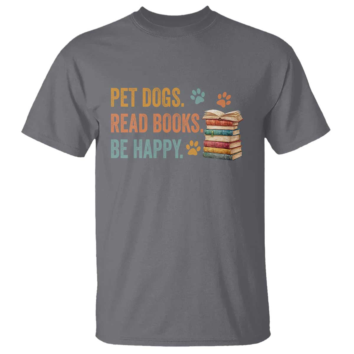 Retro Dog Book Lovers T Shirt Bookish Dog Mom Gift