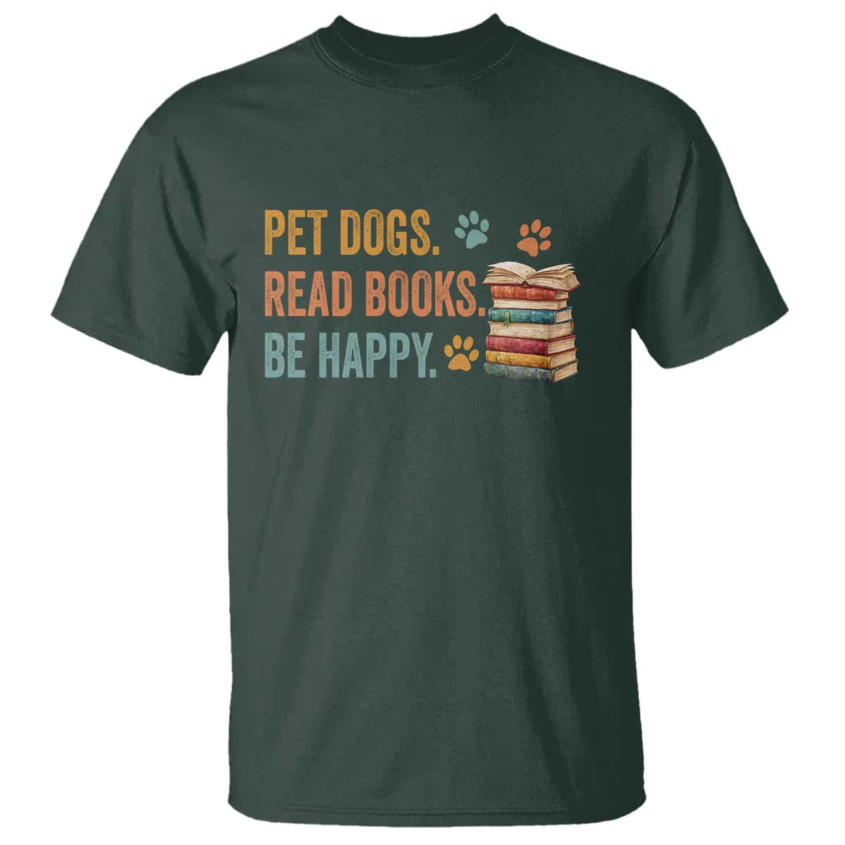 Retro Dog Book Lovers T Shirt Bookish Dog Mom Gift