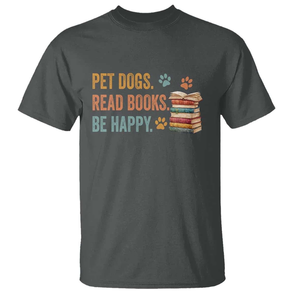 Retro Dog Book Lovers T Shirt Bookish Dog Mom Gift