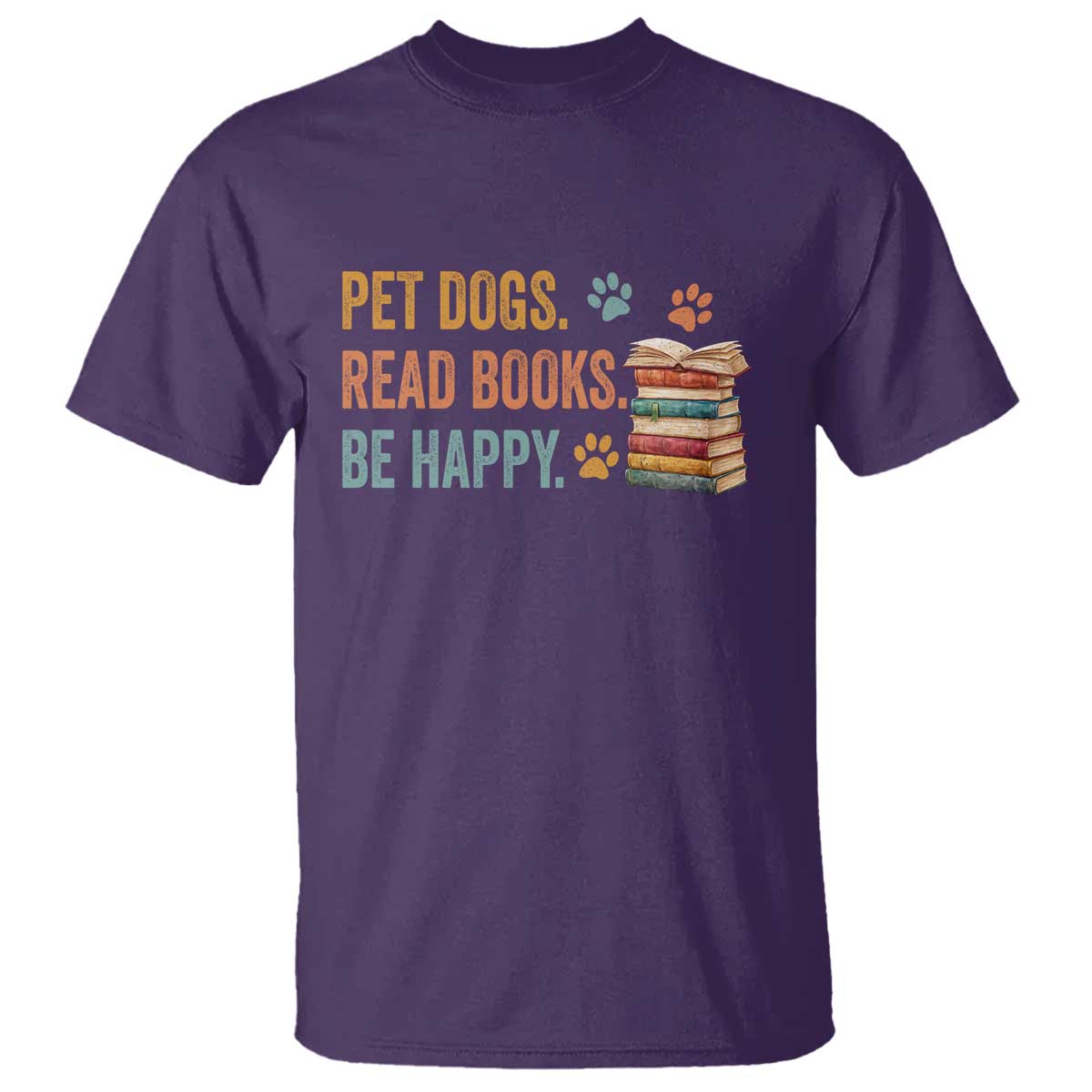 Retro Dog Book Lovers T Shirt Bookish Dog Mom Gift