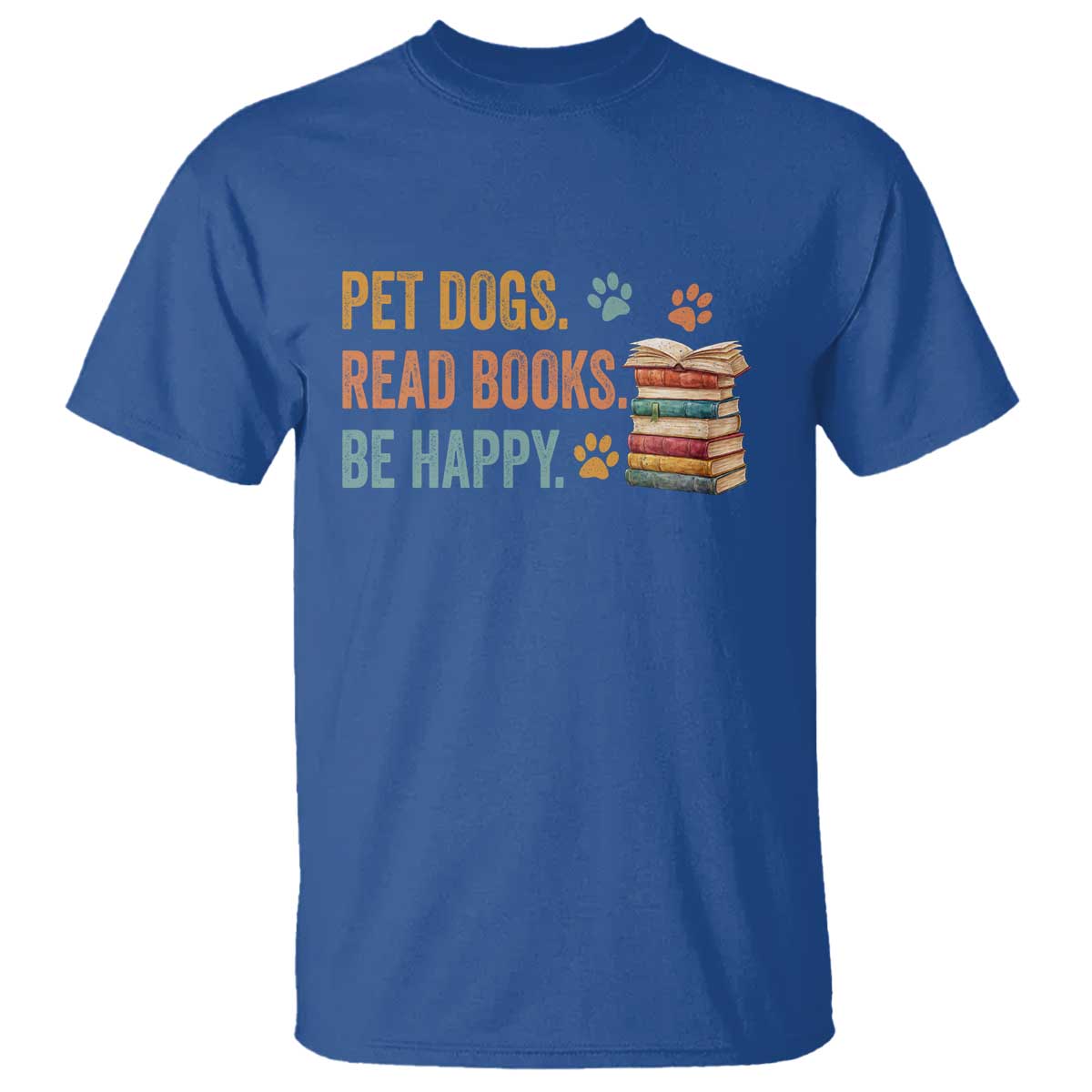 Retro Dog Book Lovers T Shirt Bookish Dog Mom Gift