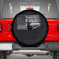 Bigfoot Offroad Car Spare Tire Cover Retro Sasquatch 4x4 UTV ATV Funny American Flag
