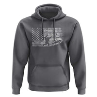 Bigfoot Offroad Car Hoodie Retro Sasquatch 4x4 UTV ATV Funny American Flag