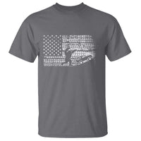 Bigfoot Offroad Car T Shirt Retro Sasquatch 4x4 UTV ATV Funny American Flag