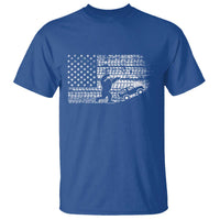 Bigfoot Offroad Car T Shirt Retro Sasquatch 4x4 UTV ATV Funny American Flag