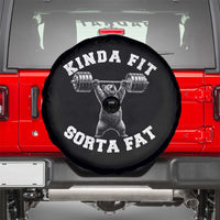 Funny Gym Spare Tire Cover Kinda Fit Sorta Fat Bear Weightlifting Workout
