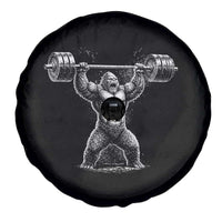 Funny Gym Bigfoot Spare Tire Cover Weightlifting Workout