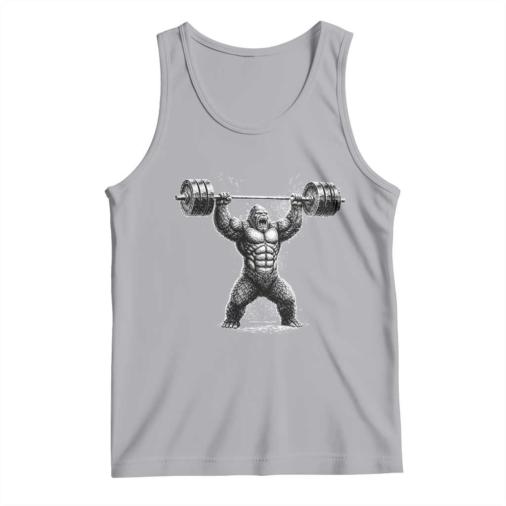 Funny Gym Bigfoot Tank Top Weightlifting Workout