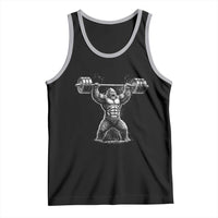 Funny Gym Bigfoot Tank Top Weightlifting Workout
