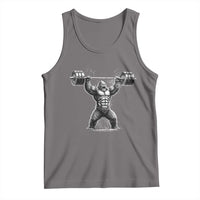 Funny Gym Bigfoot Tank Top Weightlifting Workout