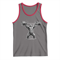Funny Gym Bigfoot Tank Top Weightlifting Workout