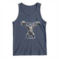 Funny Gym Bigfoot Tank Top Weightlifting Workout