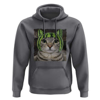 Watermelon Cat Silly Cat Meme Hoodie