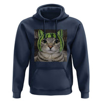 Watermelon Cat Silly Cat Meme Hoodie