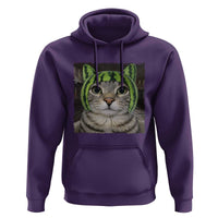 Watermelon Cat Silly Cat Meme Hoodie