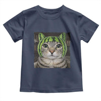 Watermelon Cat Silly Cat Meme Toddler T Shirt