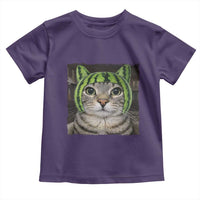 Watermelon Cat Silly Cat Meme Toddler T Shirt